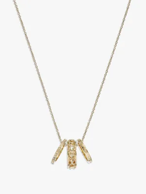 Signature Openwork Pendant Necklace