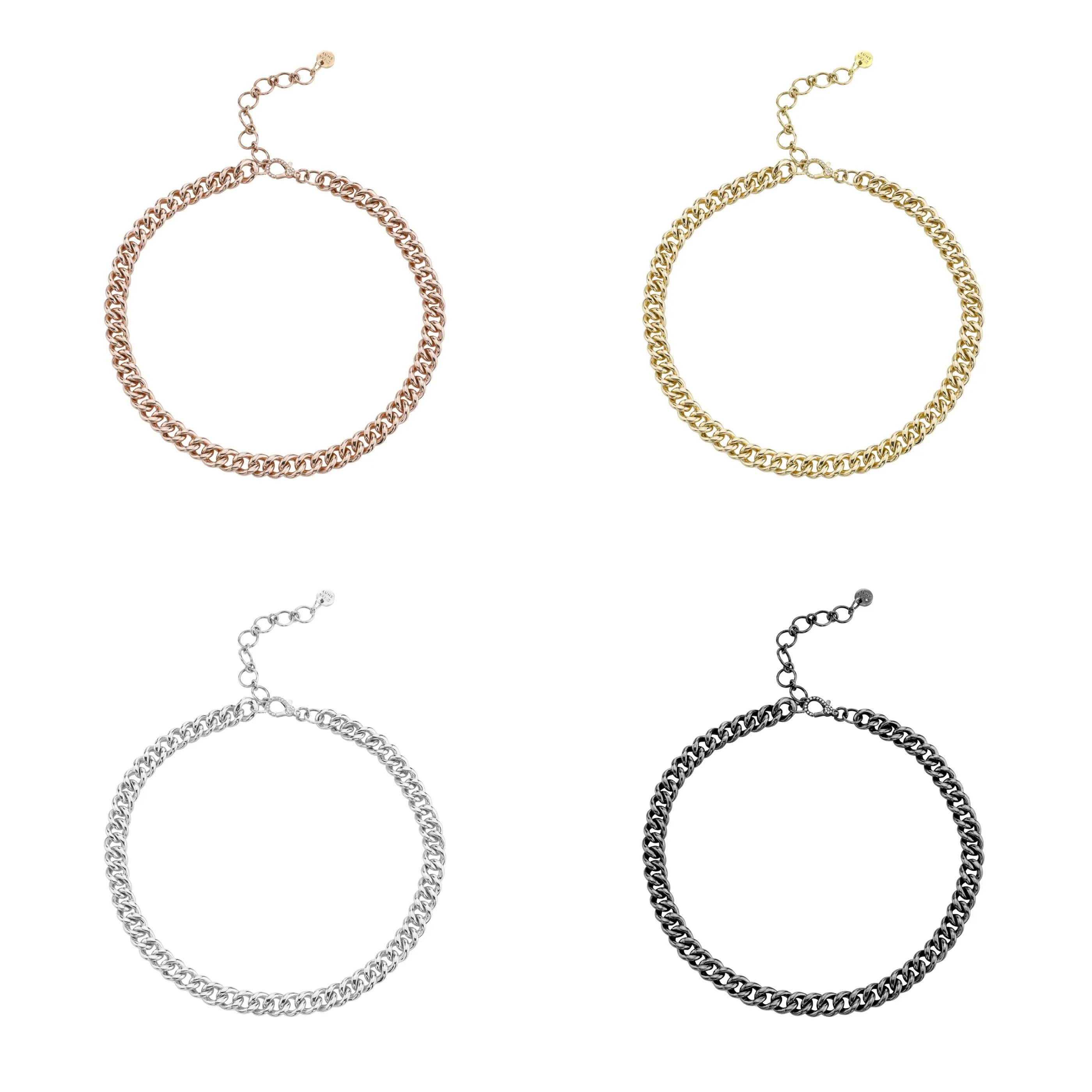 SOLID GOLD MINI LINK ANKLET