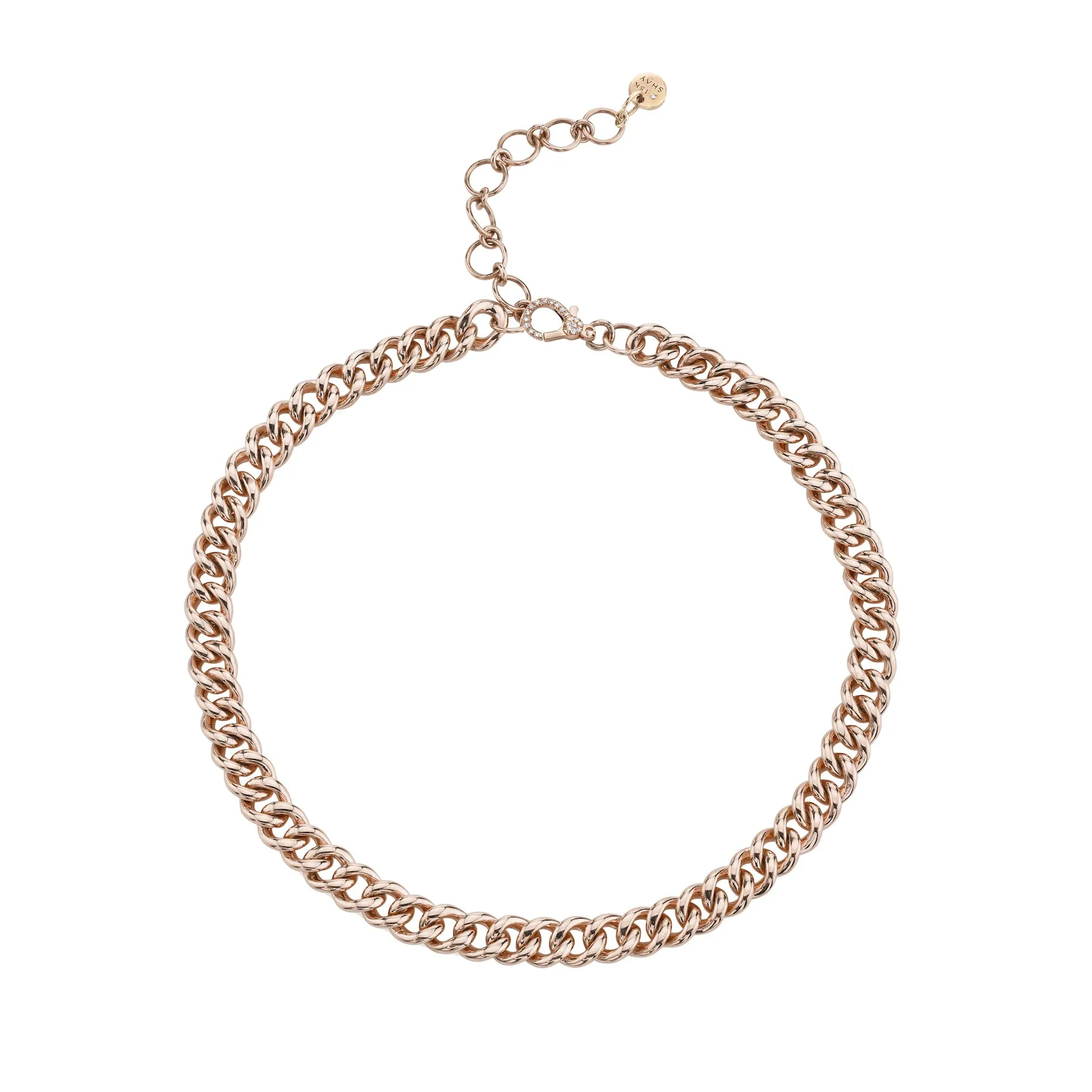 SOLID GOLD MINI LINK ANKLET