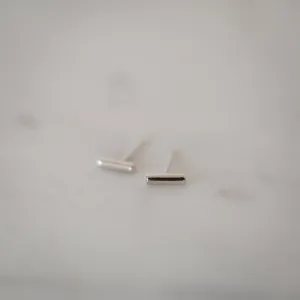 SOPHIE Store Mini Bar Studs - Silver