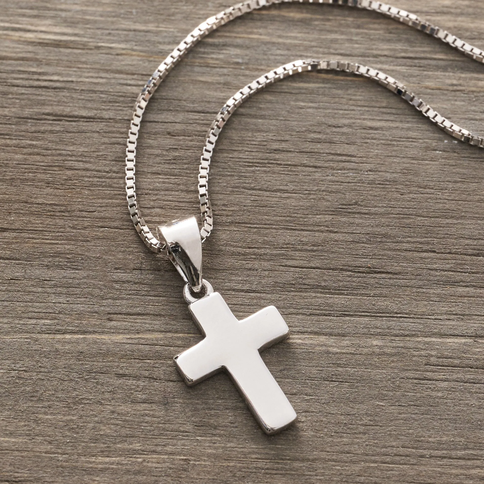 Sterling Silver Cross Necklace