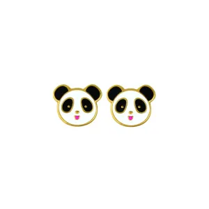 Sterling Silver Studs - Panda