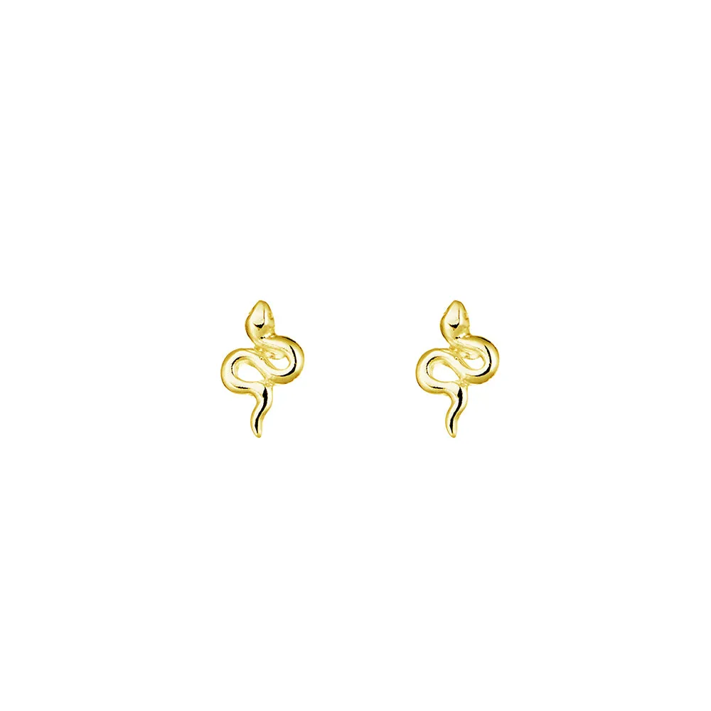 Sterling Silver Studs - Snake*