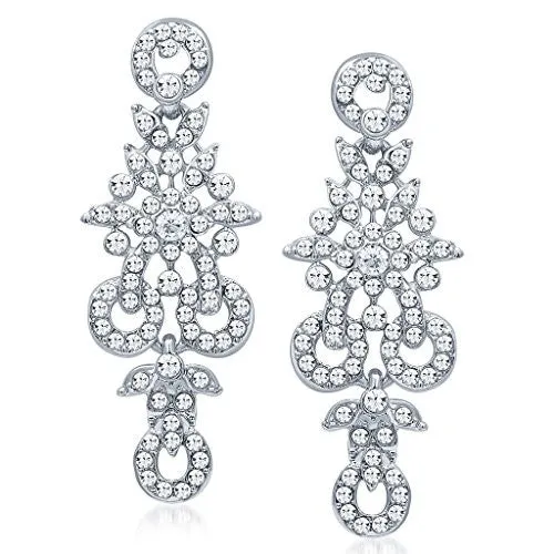Sukkhi Classy Rhodium plated AD Stone Necklace Set for Women