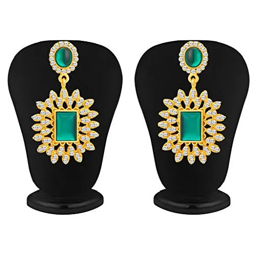 Sukkhi Exquitely Gold Plated AD Necklace Set for Women