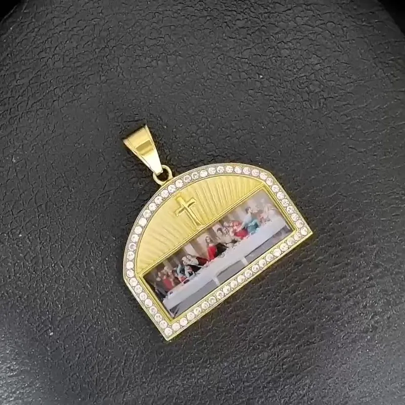 The Last Supper Oil Painting Pendant