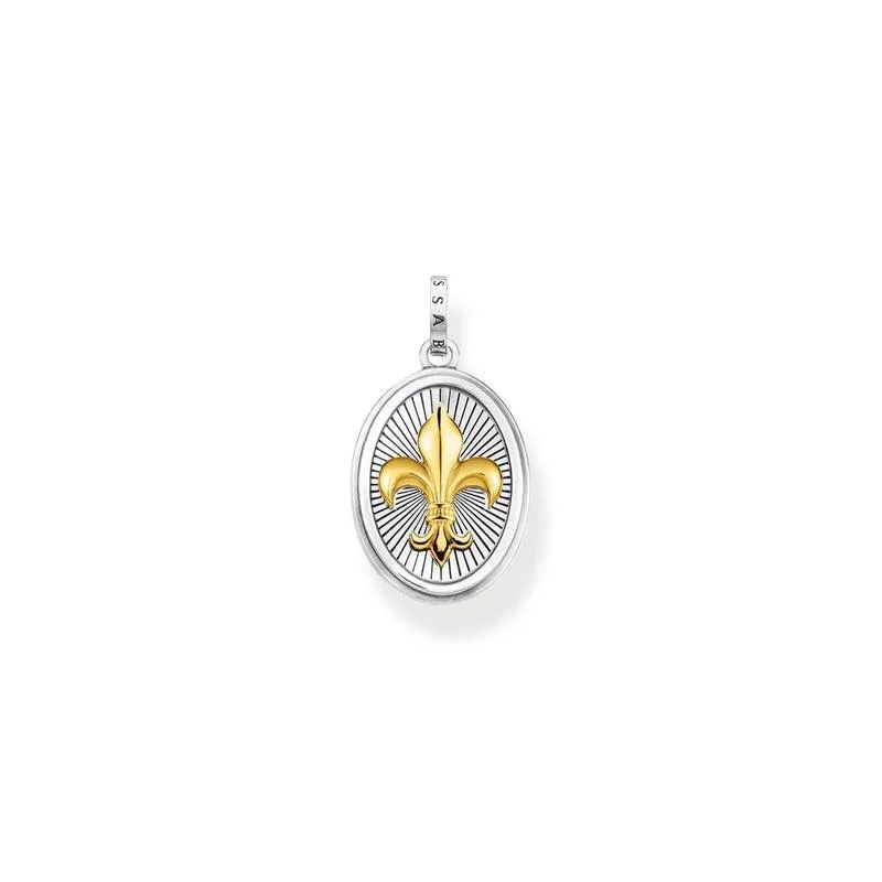 Thomas Sabo Pendant fleur-de-lis gold
