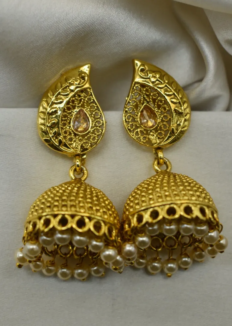 TRENDY DESIGNER JHUMKI EARRINGS
