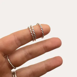 Twisted Stacking Ring