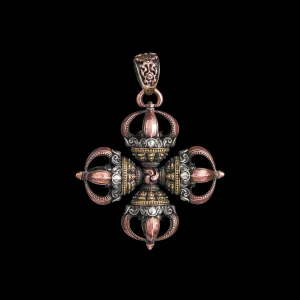 Vajra Cross Pendant 2.0