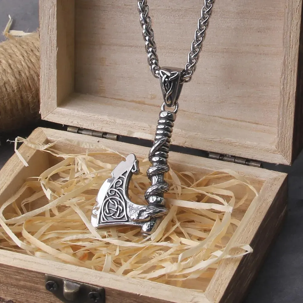 Viking Axe Necklace