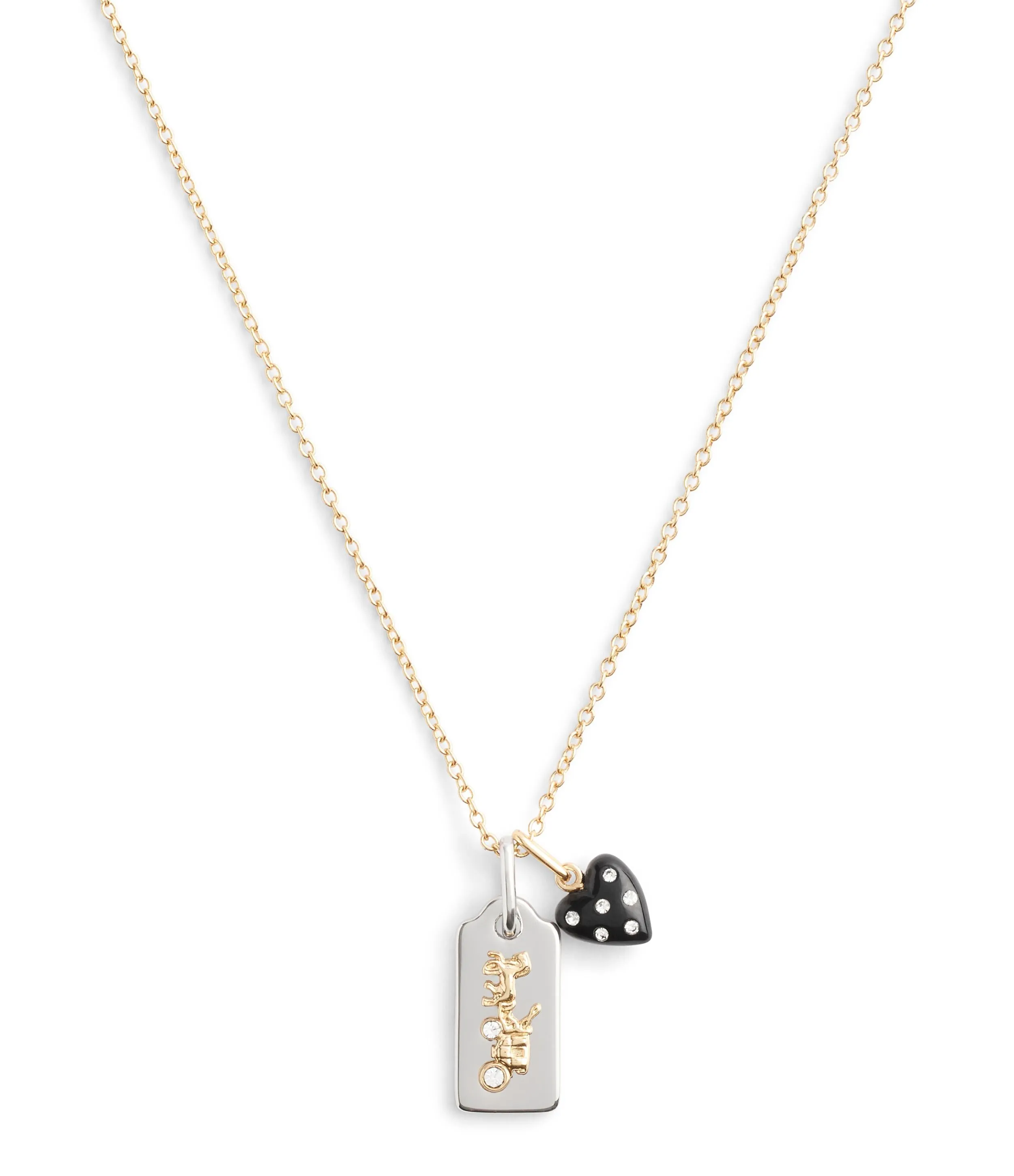 Vintage Charms Signature Pendant Necklace