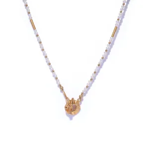 White Pearl Choker