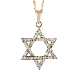 ZP1054-Y Pendant in 14k Gold with Diamonds