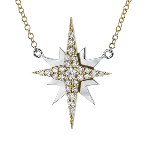 ZP1103 Pendant in 14k Gold with Diamonds