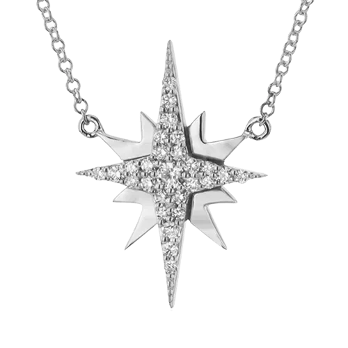 ZP1103 Pendant in 14k Gold with Diamonds
