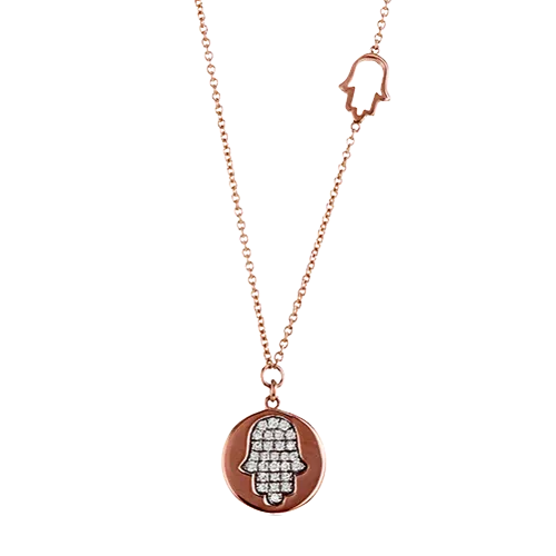 ZP826 Pendant in 14k Gold with Diamonds
